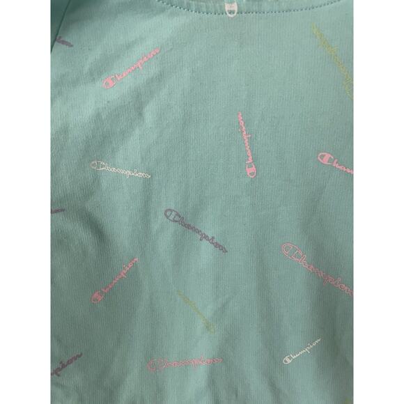 Champion Sweater Girls Pullover Hoodie With Pocket Size Large - Picture 2 of 7